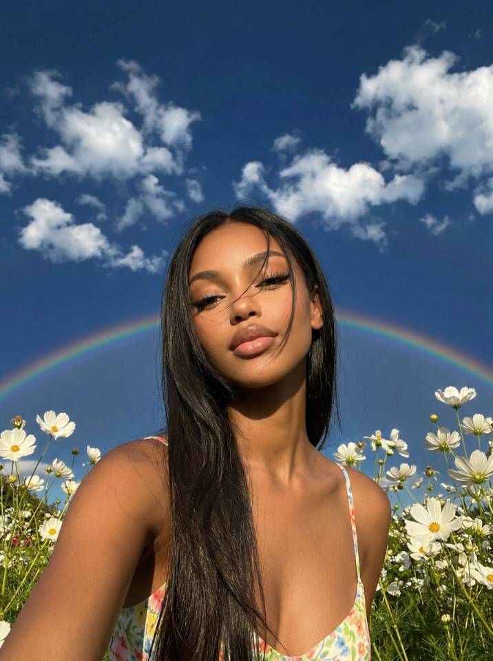 Rainbow & Wildflower