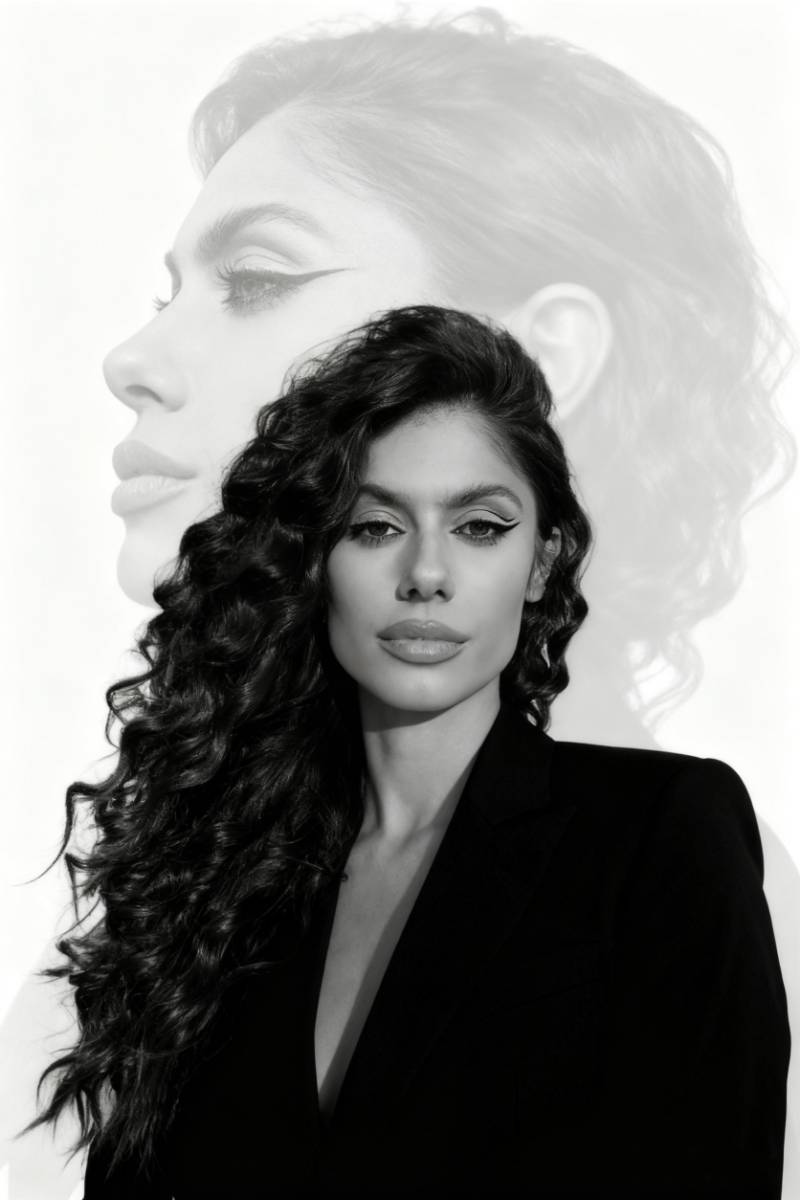 Black and White