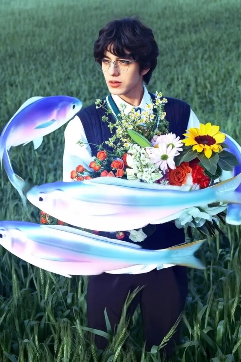 光る魚
