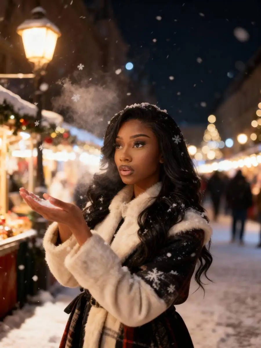Christmas Street Scene