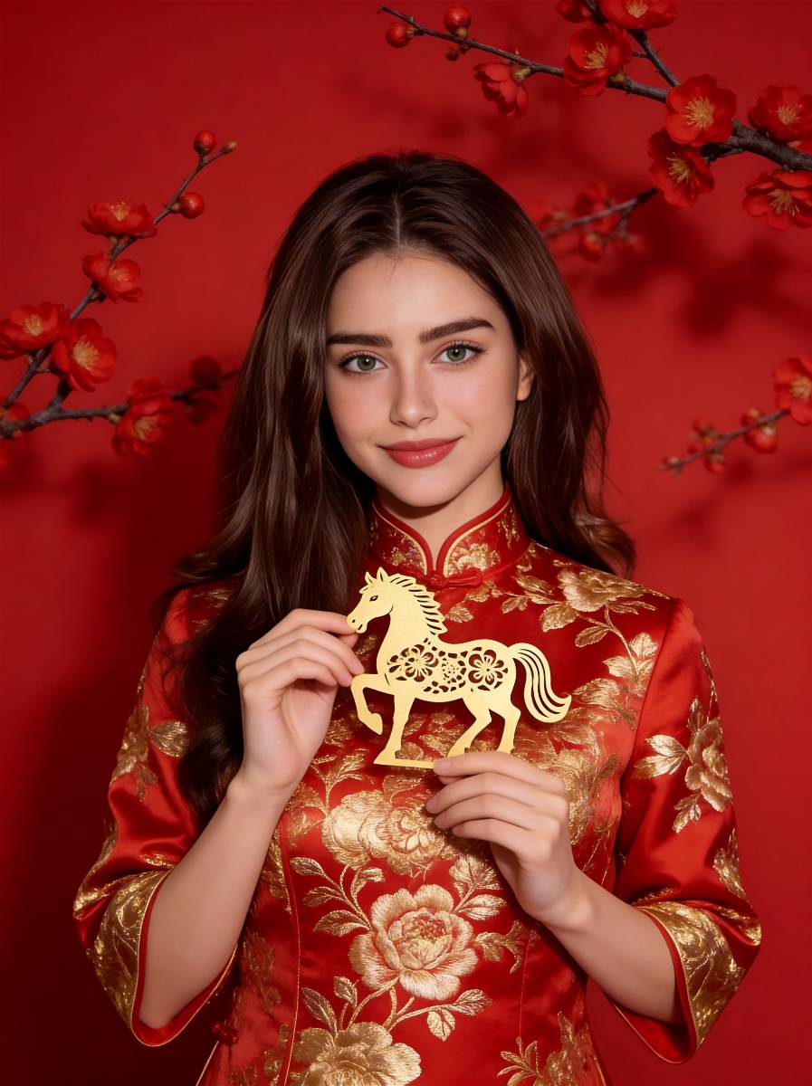 Year of the Horse Paper-cutting