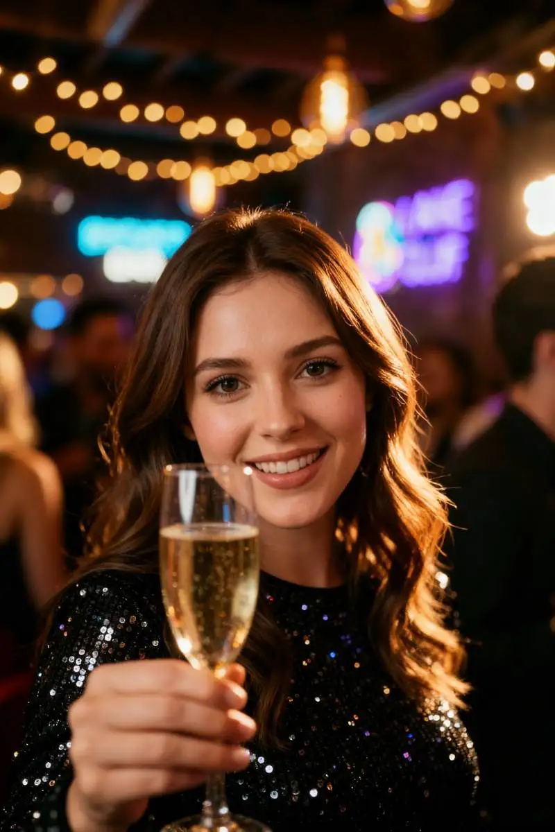 Champagne Birthday Cheers