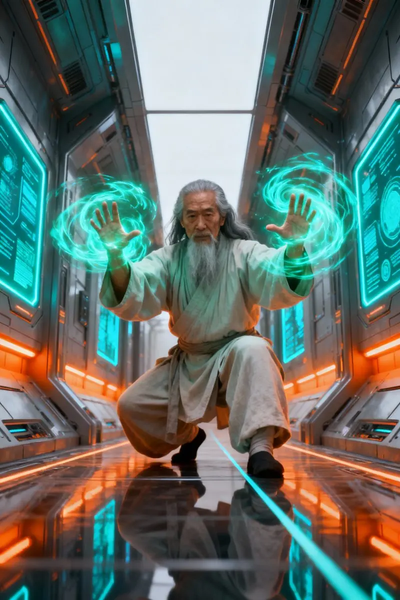 Cyberpunk Kung Fu